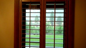 Wood Shutters With Hang Strip